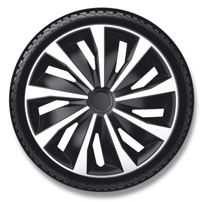 Immagine di AutoStyle PP 5393SB Copricerchi 13Inch nero/argento