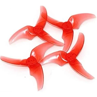 Immagine di 2 Pairs Avan Rush Elica 2.5 Pollici Puntelli 3 Blade 2CW 2CCW per motore 3S a 4S 1106 Tinyhawk II Freestyle, III Plus Freestyle RC Quadcopter FPV Racing Drone