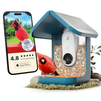 Immagine di Bird Buddy Smart Feeder Blue with Solar Panel 2.0 BBG1003BAD
