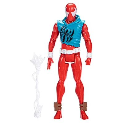 Immagine di Spider Man Hasbro, Marvel Across The Verse, Action Figure di Scarlet da 15 cm con Accessorio Ragnatela, per Bambini e Bambine dai 4 Anni in su