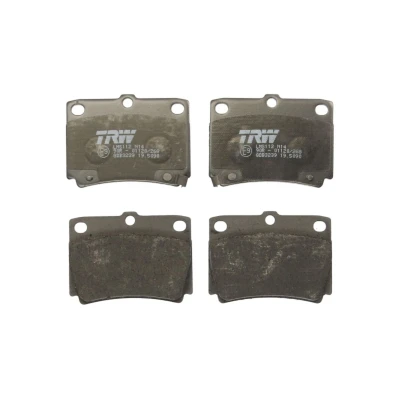 Immagine di TRW COTEC GDB3239 Kit pastiglie freno con segnalatore acustico usura MITSUBISHI: PAJERO 3, Sport 1 SUV, 2 Canvas Top