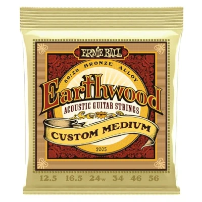 Immagine di Ernie Ball Acustic Guitar Strings, Custom Medium