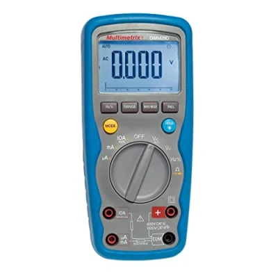 Immagine di Multimetrix DMM 210 Multimetro portatile digitale Impermeabile (IP67) CAT III 1000 V, IV 600 V Display (Counts): 6000
