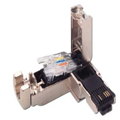 Immagine di Siemens 6GK1901 1BB20 2AA0 connettore RJ45 IE FC Plug 90 2x2, con collegamento FC, gradi, 1 pz 6GK19011BB202AA0 pz.