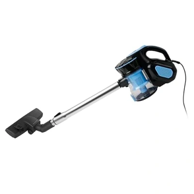 Immagine di Emerio UVE 123109, Aspirapolvere ciclonico 2 in 1 600 Watt, Filtro HEPA, Potente Potenza di aspirazione 17.000 Pa, Lunghezza Cavo 5 m e Tubo telescopico Regolabile, Nero