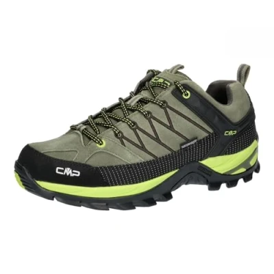 Immagine di CMP Rigel Low Trekking Shoes Wp, Scarpe da Arrampicata Basse Uomo, Kaki Acido, 40 EU