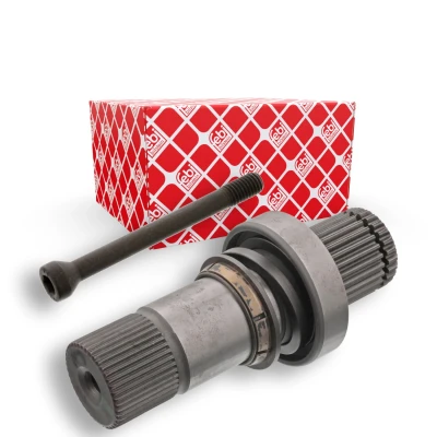 Immagine di FEBI BILSTEIN 102278 Albero motore / Semiasse Assale anteriore Sx, Dx con bullone/vite VOLKSWAGEN: Transporter 5 Bus,