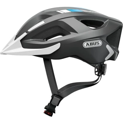 Immagine di ABUS Aduro 2.0 Casco da città bici a tutto tondo in design sportivo Adatto al traffico cittadino Per uomini e donne Grigio, Taglia L