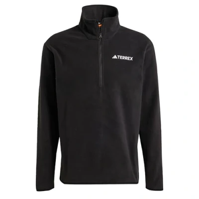 Immagine di Adidas Terrex Multi Essentials HALF ZIP Felpa in pile, Uomo, Taglia: Small, Olive strata