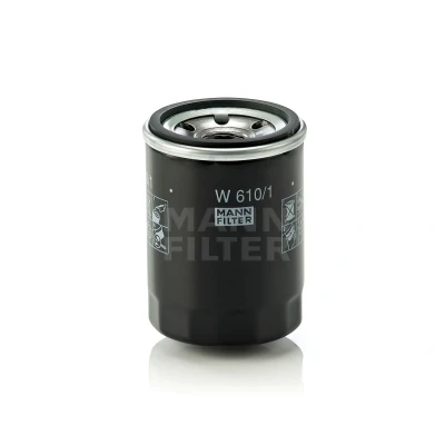 Immagine di MANN FILTER W 610/1 Filtro olio 3/4 16 UNF con una valvola blocco arretramento ad avvitamento SUZUKI: Jimny SUV, Samurai SX4 I Sedan