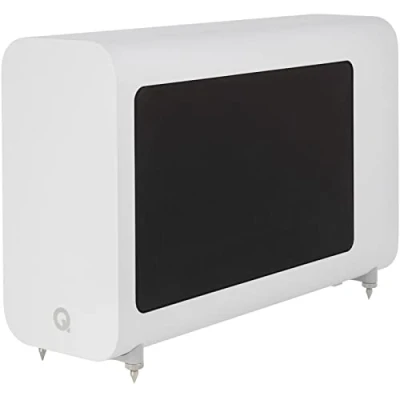 Immagine di Q ACOUSTICS 3060S Active Subwoofer Arctic White Tipo di alloggiamento: Infinite Baffle, driver da 8&quot;, amplificatore classe D 150 Watt audio domestico alimentato per sistema