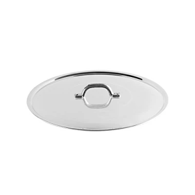 Immagine di Pentole Agnelli FAMA2928 Coperchio in Alluminio, 28 cm, Argento