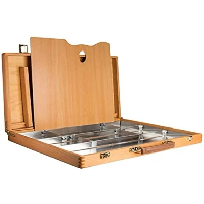 Immagine di MABEF Cassetta portacolori, Legno di faggio, Multicolore, Piccola