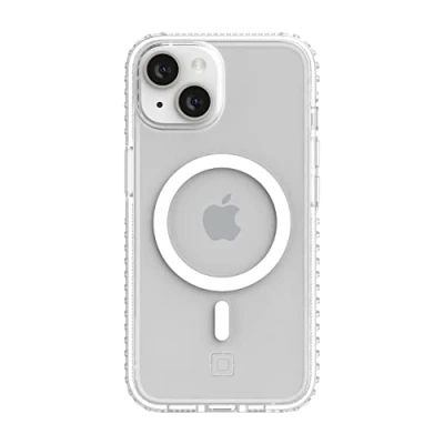 Immagine di Incipio Grip per MagSafe Series Custodia iPhone 14, impugnatura multidirezionale, 4,3 m, protezione dalle cadute trasparente (IPH 2012 CLR)
