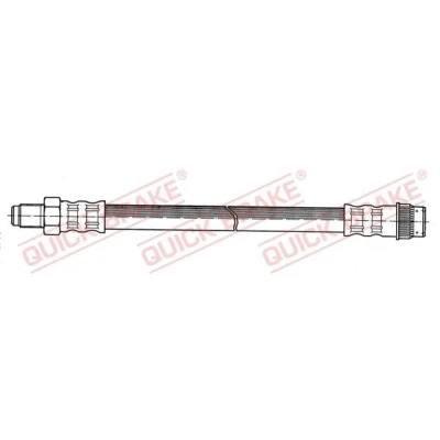 Immagine di QUICK BRAKE 37.004 Tubi Freno 269mm M10x1 con filettatura interna, esterna
