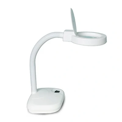 Immagine di Concise Home Daylight Led Lampada con lente d&#039; ingrandimento LUCE FREDDA BIANCA PER ESTETISTA, ESTETICA, LABORATORIO E LAVORI DI PRECISIONE