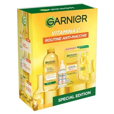 Immagine di Garnier Coffret Vitamina C (Micellare Vit C, Siero Tissue Mask C)