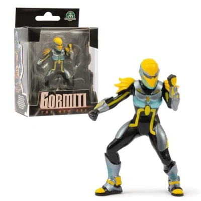 Immagine di Gormiti, 1 statuetta 7 cm, posizione dinamica, modello Skye Scion Air V1, per bambini dai 4 anni, GRV10A