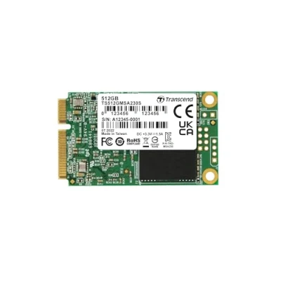 Immagine di Transcend MSA230S 512 GB Memoria SSD interna mSATA Dettaglio TS512GMSA230S