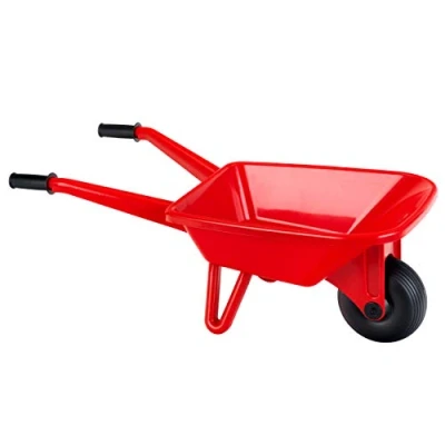Immagine di Theo Klein 2170 Carriola, Robusta carriola per Bambini, in plastica di Alta qualità, Dimensioni 70 cm x 31 26 cm, Giocattolo Bambini a Partire da 18 Mesi