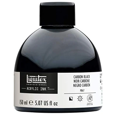 Immagine di Liquitex Acrilico professionale, 150 ml, colore nero carbone