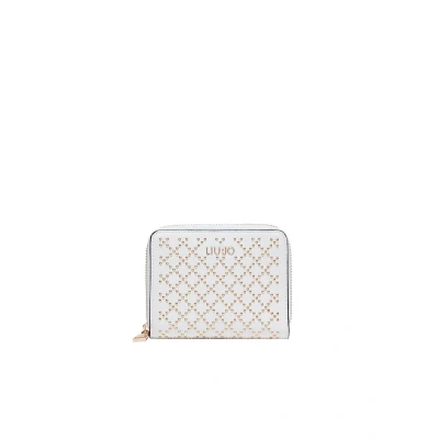 Immagine di Portafoglio Medio Zip Around c/Borchiette Jorah Liu Jo OFF WHITE 01065, T.U.