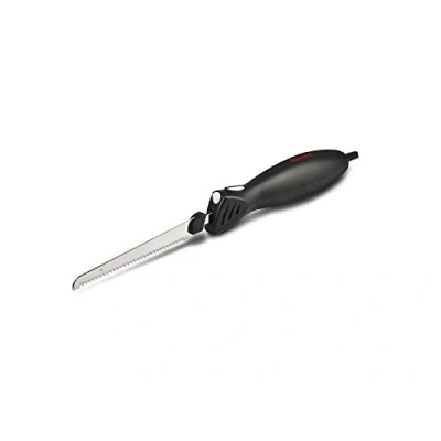 Immagine di Girmi CT10 Coltello Elettrico, 45 W, Motore DC, 2 Set di Lame, Nero