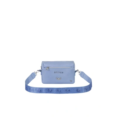 Immagine di Karactermania Borsa a tracolla per bambini, Taglia: One Size, Lilo and stitch blue