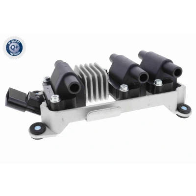 Immagine di VEMO Q+, original equipment manufacturer quality V10 70 0057 Bobina d&#039;accensione 5 12 AUDI: A4 B5 Avant, B6 A6 C5 Sedan