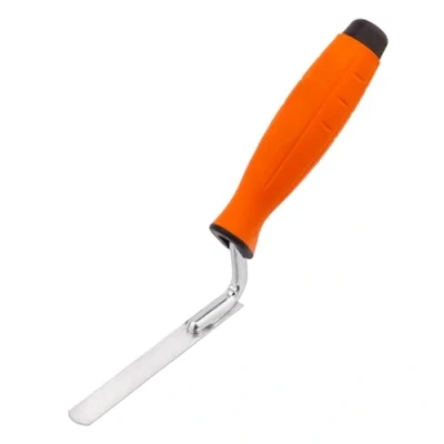 Immagine di Mivos Cazzuola per Fughe e Giunti 14 mm/Cazzuola Stuccatura in Acciaio Inox/Spatola Mattoni/Lama Flessibile con Punta Arrotondata/Realizzati UE