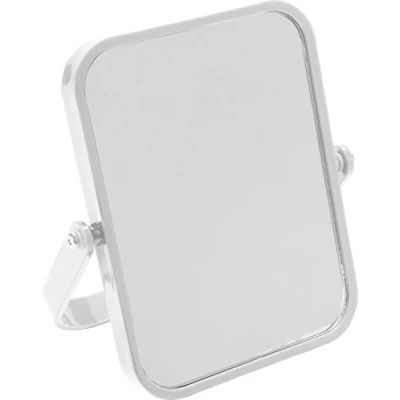 Immagine di Gedy CO202202100 G Elena ingranditore, Misure: 19X16,5X1,8 CM, Magnifying factor 5X, bagno realizzato in ABS, Finitura bianca, Specchio design R&amp;S, 2 anni di garanzia, Unica