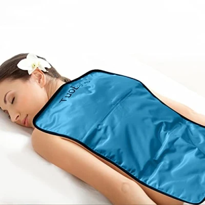 Immagine di TuoBak&#039;s Cuscino Rinfrescante, Cuscini Rinfrescanti per Un Sonno Migliore, Aiuta con emicrania, Mal di Testa, menopausa, Sudorazione Notturna e vampate Calore (60 x 40 cm)