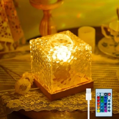 Immagine di Ciskotu Proiettore Stelle Aurora Boreale Soffitto, 16 Colori &amp; RGB Lampada con Telecomando, Bambini/Adulti