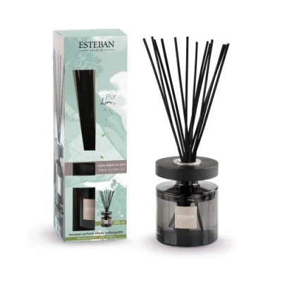 Immagine di Esteban Pur Lin Lino Puro Bouquet Profumato Ellipse con bacchettine e Ricarica 100 ml