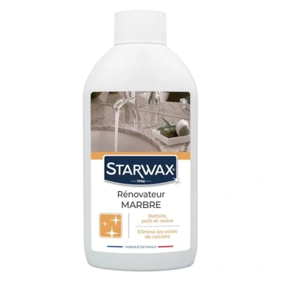 Immagine di STARWAX restauratore di marmi e pietre naturali Rinnovatore lucentezza per ideale pulire, ravvivare lucidare