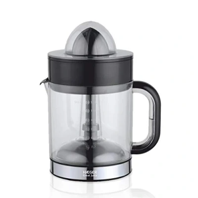 Immagine di HAEGER Great Juice Spremiagrumi 1,2 Litri, 40 W, Rotazione a Cono bidirezionale, Contenitore graduato Trasparente, Rimovibile, vano Cavo alla Base