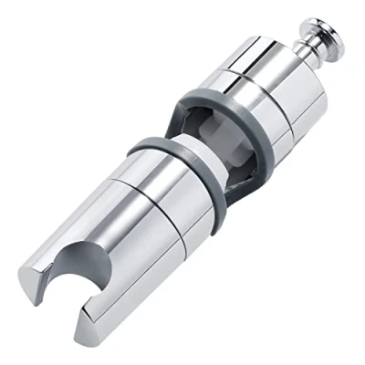 Immagine di Joyoldelf Supporto Doccia, Regolabile 20 25 mm Soffione ABS Staffa Ddoccia Design Della Superficie Cromata，Supporto per Doccia Orientabile a 360