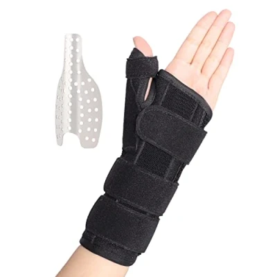 Immagine di pollice ergonomico braccio del polso Spica Splint per tenosynovite di Quervain, supporto Tunnel carpale stabilizzatore tendinite, artrite, distorsioni