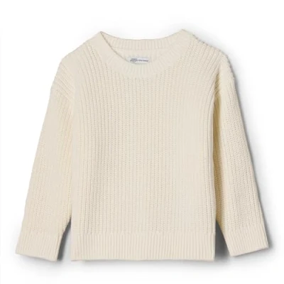 Immagine di Amazon Essentials x Sofia Grainge Maglione Pullover Unisex Bimbi, Avorio, 0 Mesi
