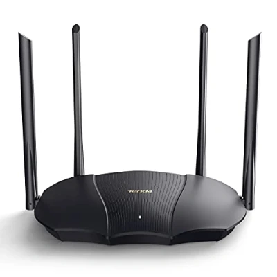 Immagine di Tenda router WiFi 6 AX3000 Smart WiFi, Internet wireless Dual Band, AX con 4 porte Gigabit, OFDMA+MU MIMO, controllo parentale+telecomando, facile installazione app, IPV6 e WPA3, RX9
