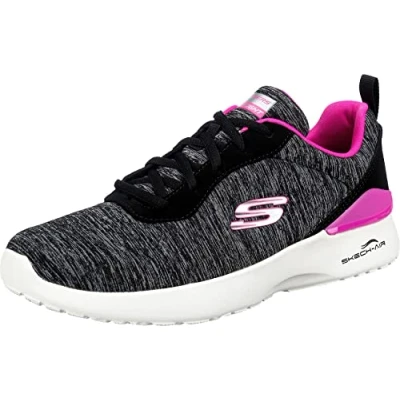 Immagine di Skechers Skech air Dynamight Paradise Waves, Scarpe da ginnastica Donna, Nero E Rosa, 38 EU