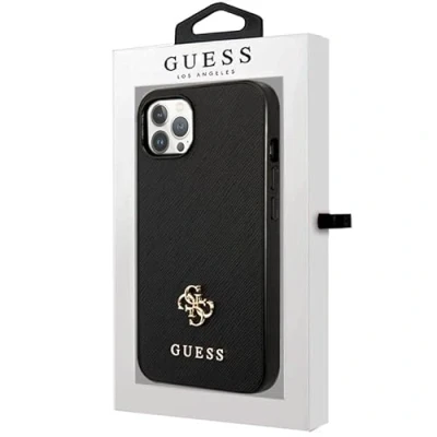 Immagine di GUESS GUHCP13LPS4MK Custodia rigida per iPhone 13 Pro / 6,1&quot;, colore: Nero