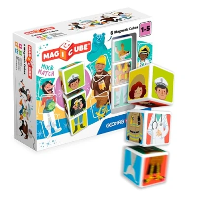 Immagine di Geomag 123 Magicube Mix &amp; Match, 6 cubi