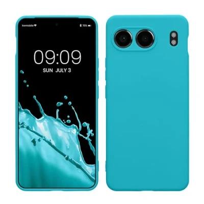 Immagine di kwmobile Custodia Compatibile con OnePlus Nord 4 5G Cover Back Case per Smartphone in Silicone TPU Protezione Gommata ghiaccio freddo