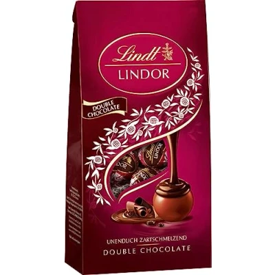 Immagine di Lindor Double Choc Sacchetti 8 x 0,137