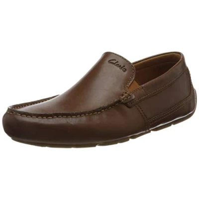 Immagine di Clarks Markman Plain, Mocassini Uomo, Marrone (Dark Tan Lea), 43 EU