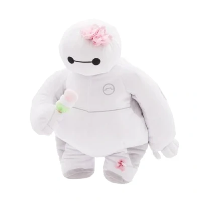 Immagine di Disney Store Official Peluche Baymax, Big Hero 6, 34 cm, Collezione Sakura, Robot con Fiori di ciliegio, Adatto Fin dalla Nascita, da 0 Anni in su
