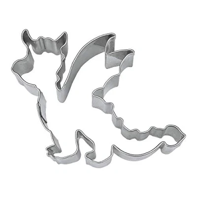 Immagine di Staedter Dragon Shape Cookie Cutter, Argento, Acciaio Inossidabile, Silver, 10,5 cm