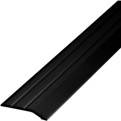 Immagine di Gedotec Profilo di Transizione Alluminio avvitamento Guide a Pavimento Lunghezza 100 cm Larghezza 37 mm Silver Alu Compensazione Perforata Soglia 1 Pezzo