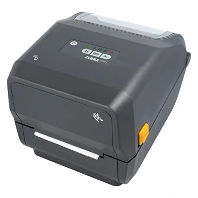 Immagine di ZEBRA ZD421t Stampante con bordo a strappo, 203 DPI, termico, trasferimento larghezza di stampa max. 104 mm, BTLE, LAN, USB, interfaccia host USB (ZD4A042 30EE00EZ)